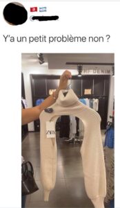 Découvrez le nouveau « pull sans pull » de chez Zara !!!