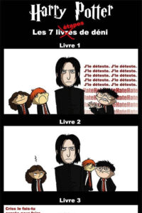 Harry Potter et les 7 étapes du déni.