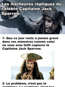 Les meilleures répliques du Capitaine Jack Sparrow